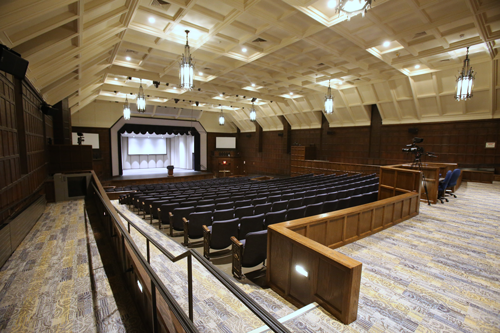 Doermann Theatre, located in University Hall, UT University of Toledo, main campus