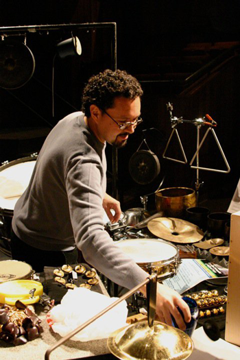 Olman Piedra, assistant professor of percussion and jazz studies, The University of Toledo