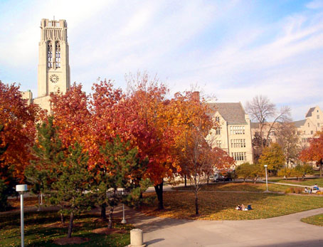 UHall in Fall