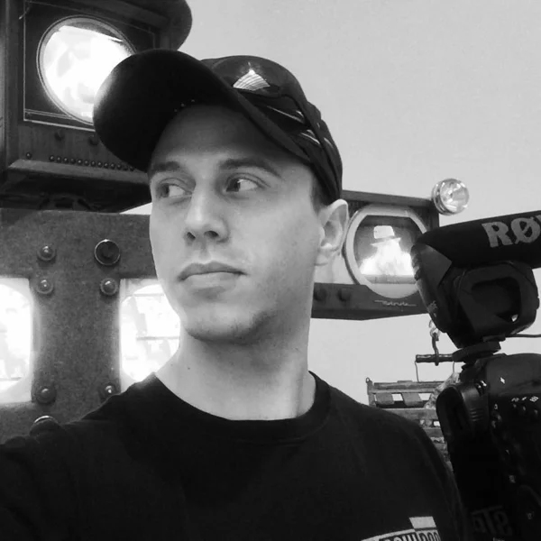 Photo of James Aponte, film director and UToledo film video alumni 2016