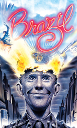 Poster image from the movie Brazil, directed by Terry Gilliam