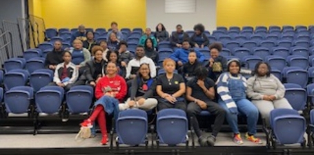 Young Executive Scholars students visited the UToledo Rec Center on May 2, 2023.