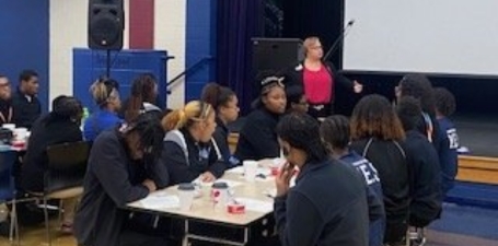 Barbara Brotzki at the Y.E.S Kickoff Event on Sept. 12.