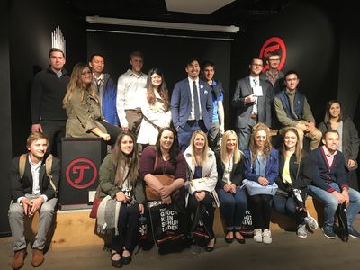 Study abroad trip broadens business horizons for COBI students
