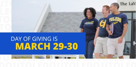 UToledo's Day of Giving took place on March 29-30, 2023.