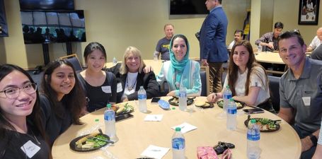 The IOTM Department hosted its annual 'Meet, Greet and Eat' event in the Savage Arena Grogan Room.
