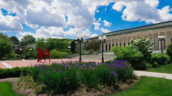 The exterior of the Toledo Museum of Art