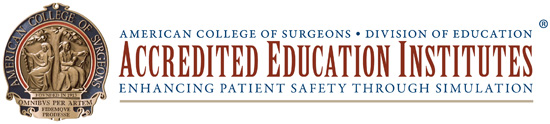 Logo for the American College of Surgeons Accredited Education Institutes