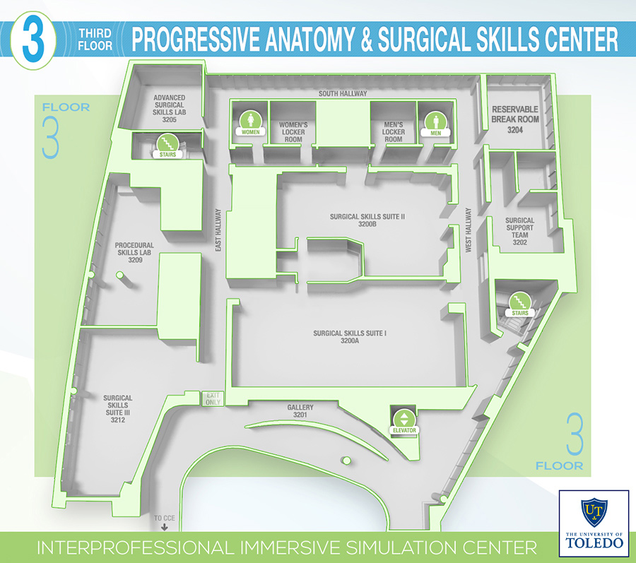 IISc Floor 3 Map: Surgical Skills