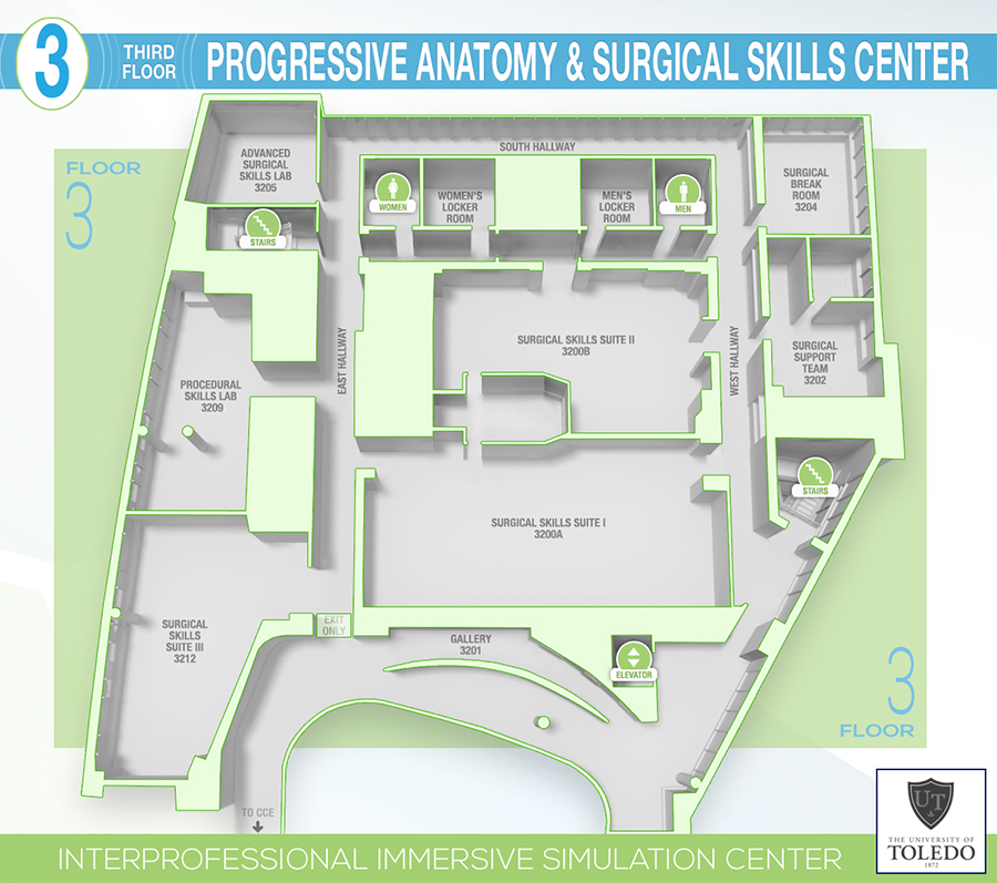 IISc Floor 3 Map: Surgical Skilla