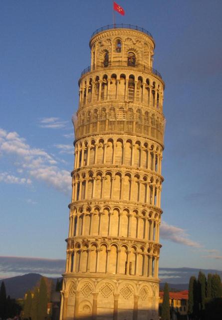Leaning Tower of Pizza