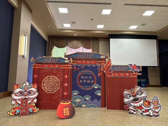 red Chinese backdrops