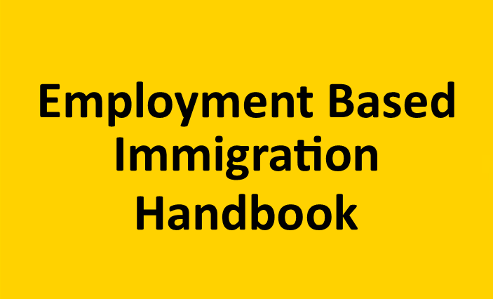 Employment Based Immigration Handbook