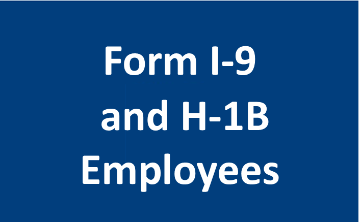 Form I-9 and H-1B Employees