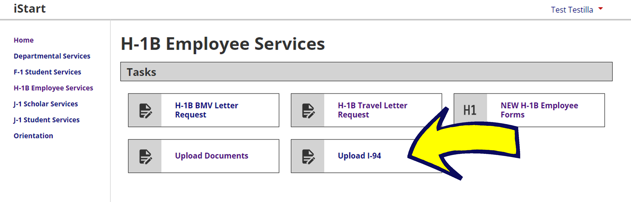 Upload I-94