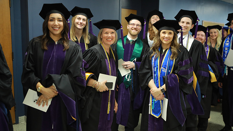 Law commencement group photo