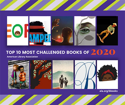 Top 10 most challenged Books of 2020