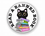 Read a banned book button Read a banned book button