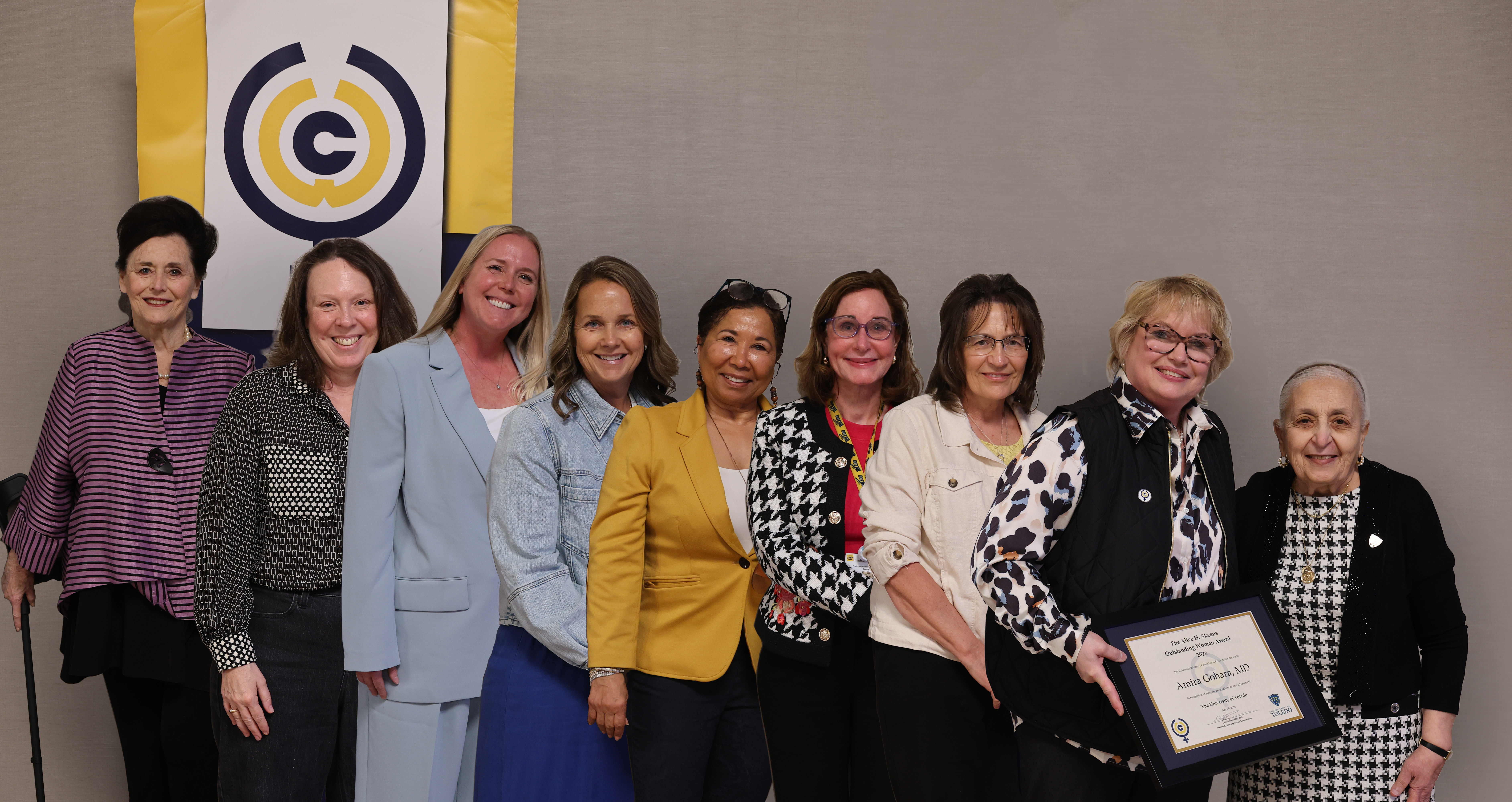 Color image of the 2026 Outstanding Woman Award recipients