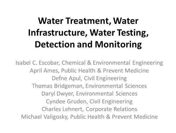 Water Treatment presentation