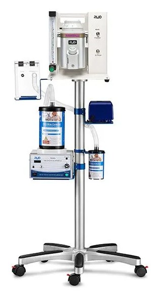 Color Image of the Mobile Anesthesia System
