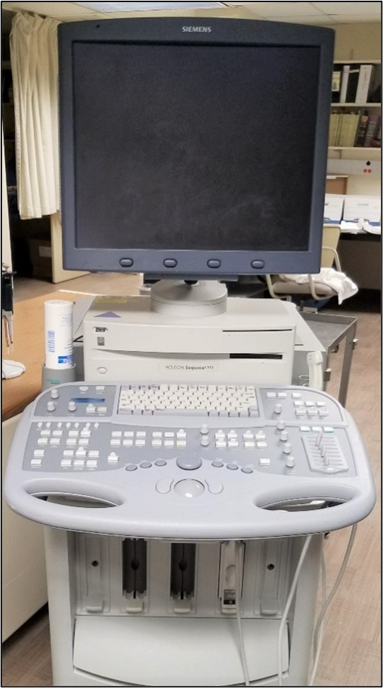 Image to the Siemens Acuson Sequoia C512 Ultrasound