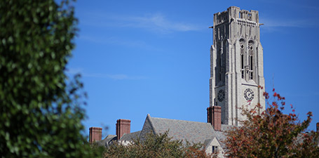 Campus Image with Snow