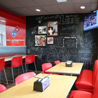 Dominos Dining Area