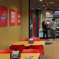 Dominos Dining Area