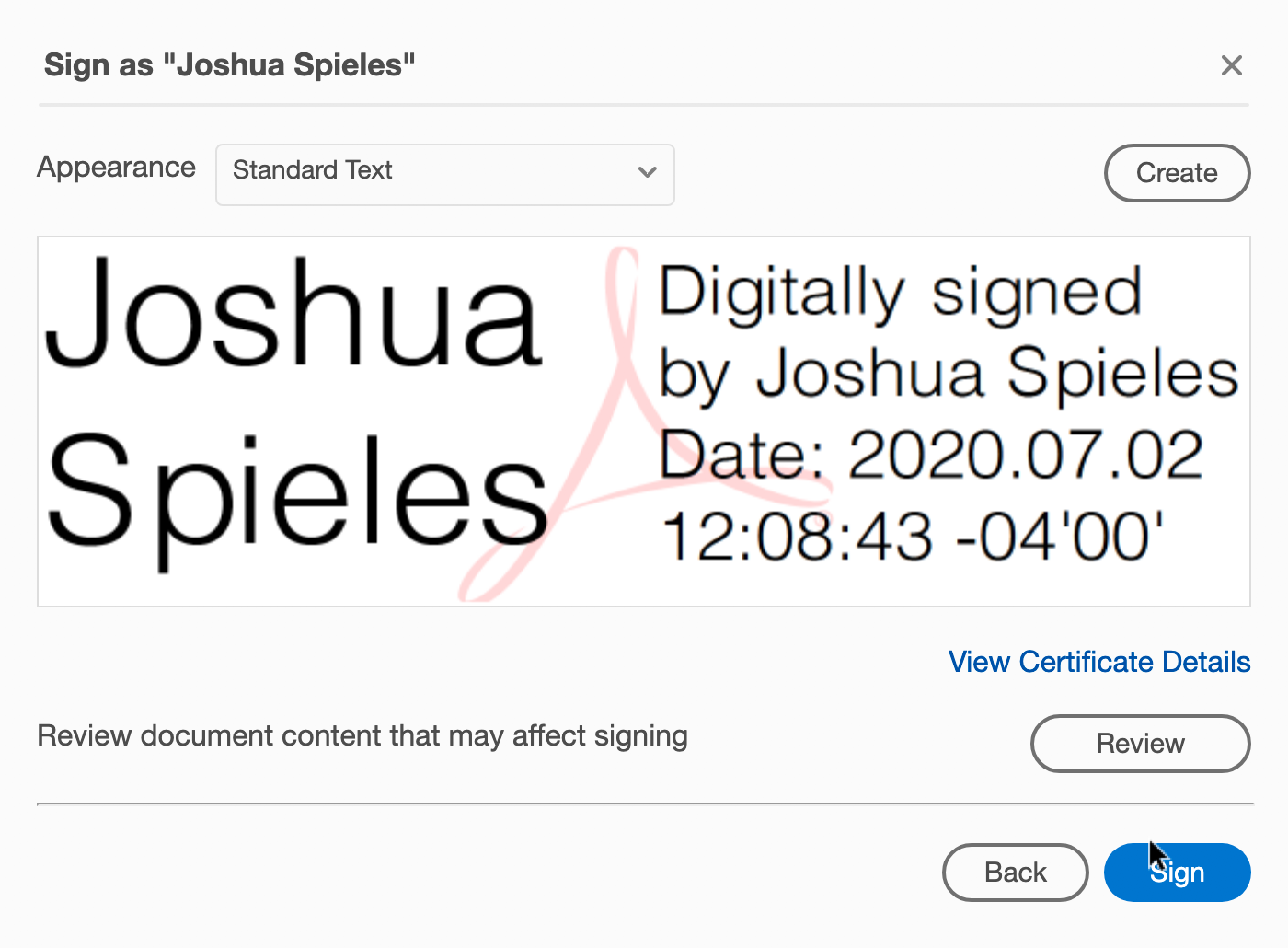 Adobe Signed Doc