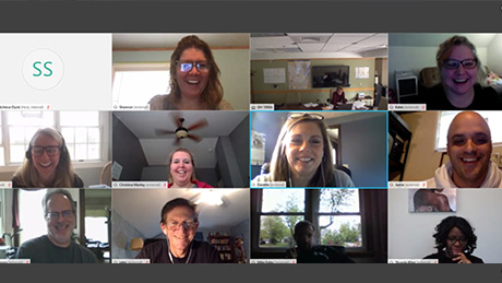 Doctoral Cohort Webex Photo