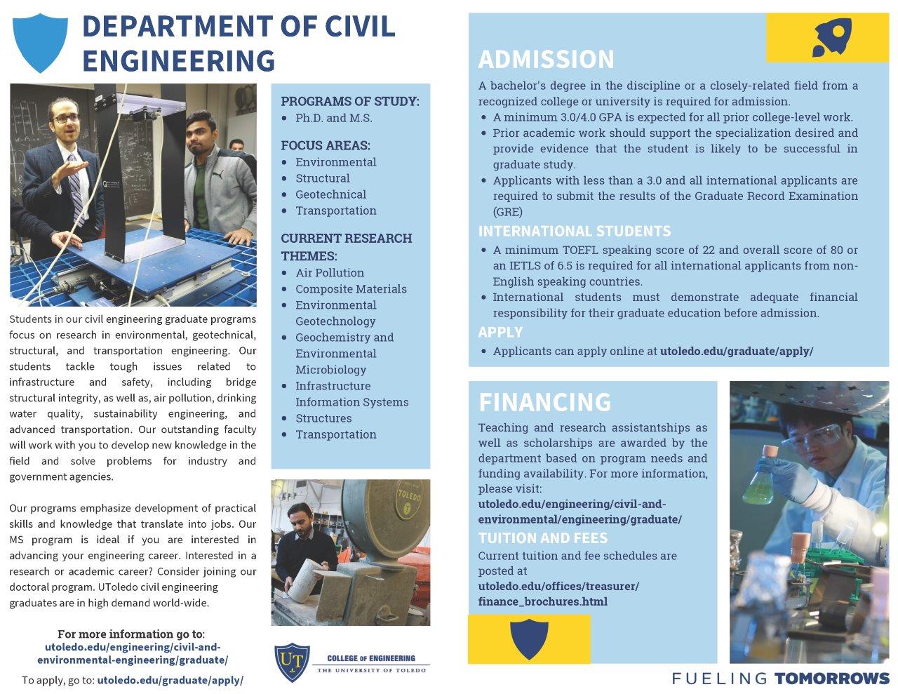 Civil Info Sheet