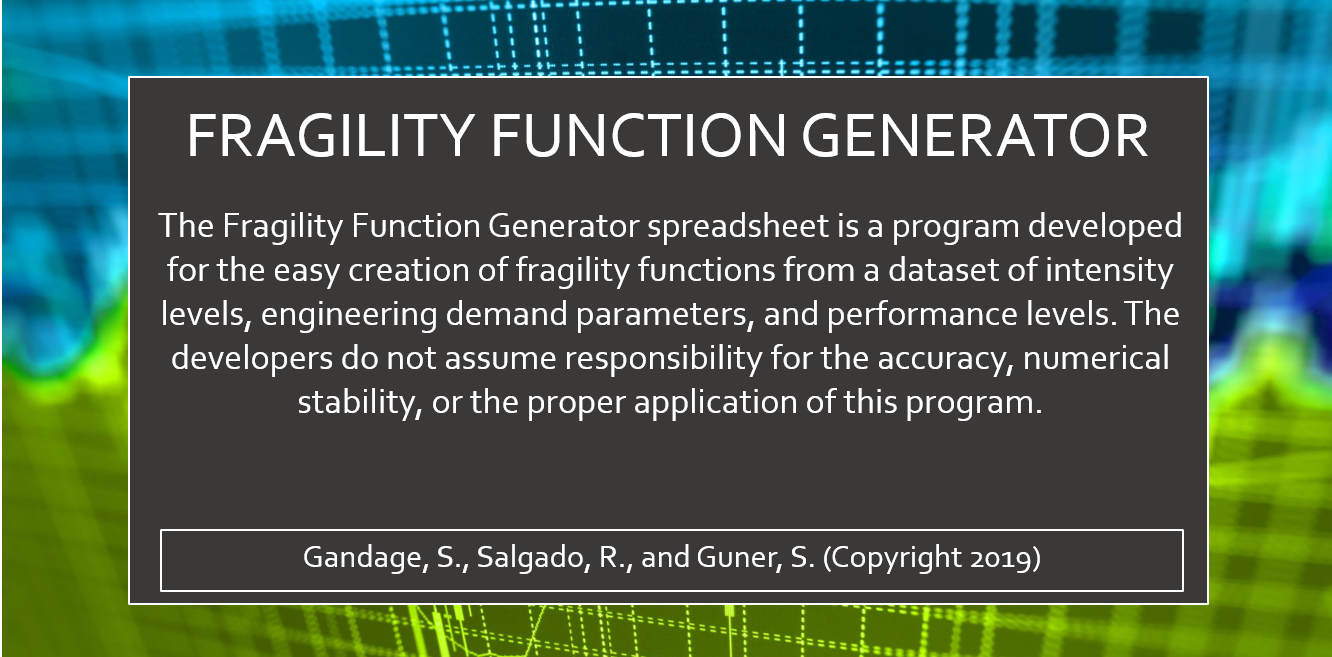 Fragility Function Generator