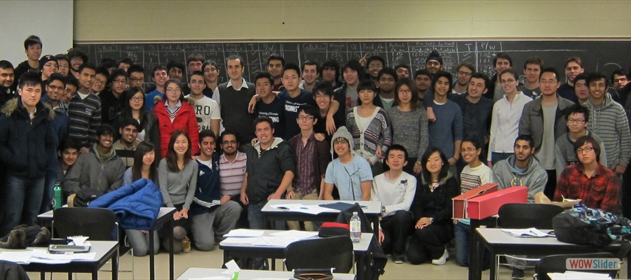 Mechanics Class (First Year, December 2012)