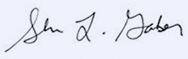 Dr. Gaber's Signature