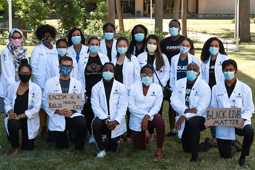 White Coats for Black Lives Matter