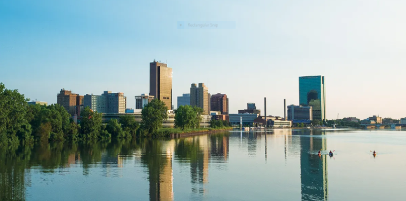 city of toledo skyline photo