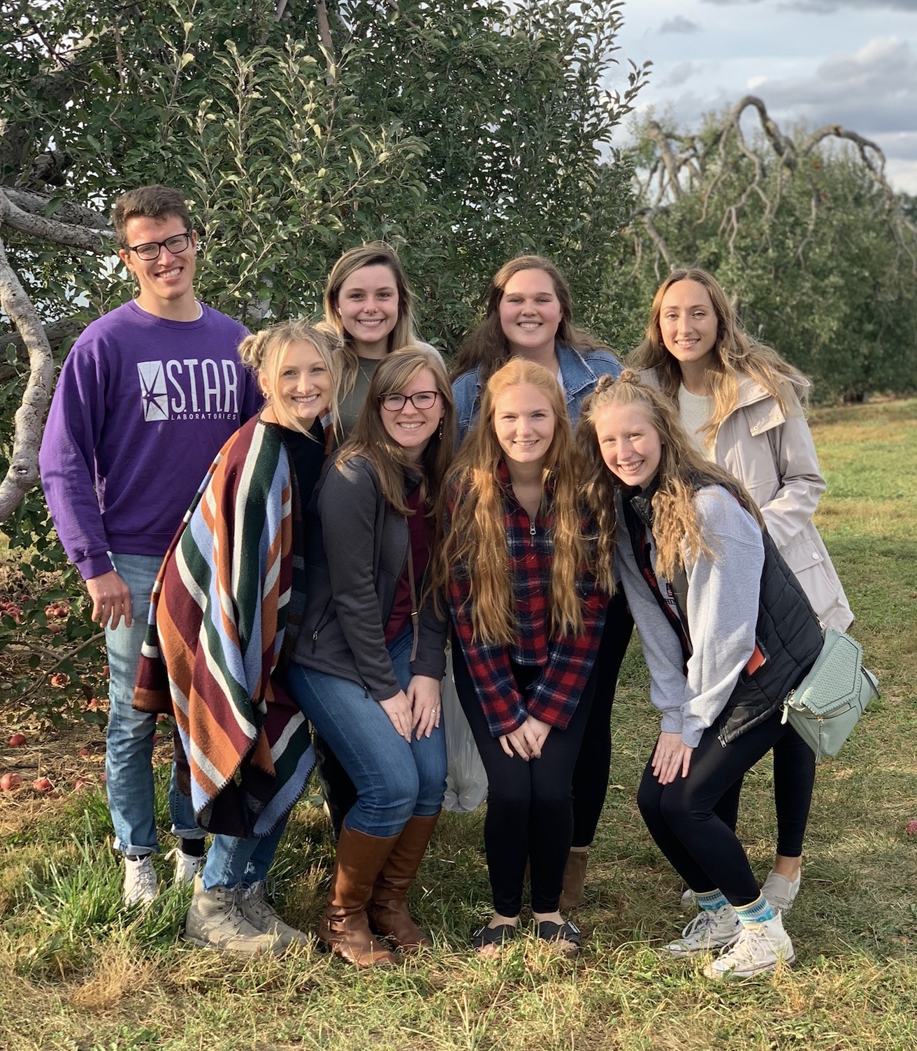 class of 2023 at apple orchard