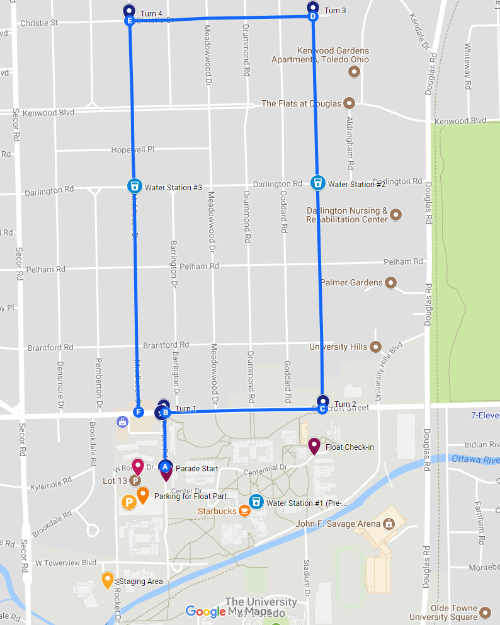 parade route