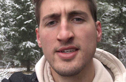 Featured student Nik Miller
