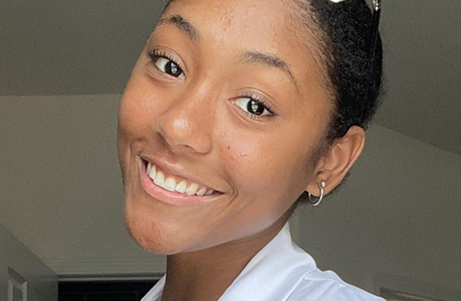 Featured student Jada Bouyer