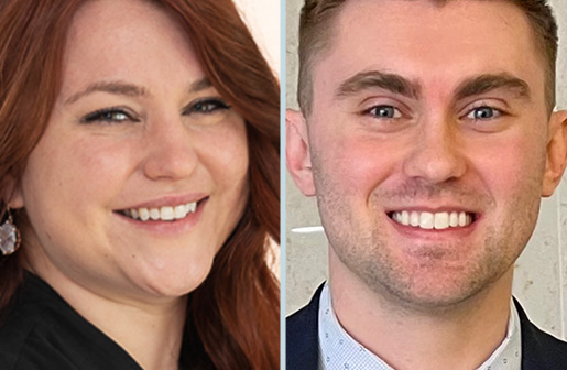 Featured students Juliana Colvin and Brady Williams