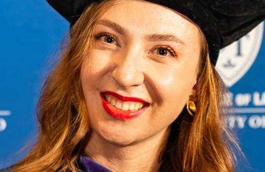 Featured student Alona Matchenko