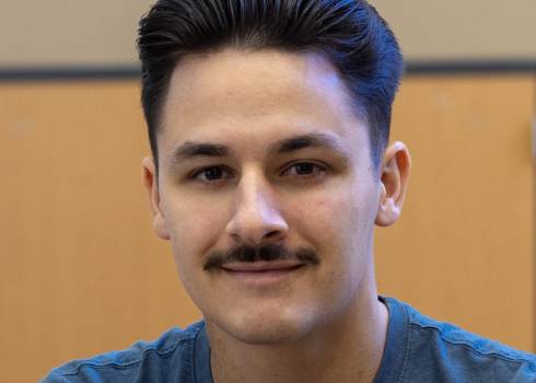 Featured student Blake Villarreal