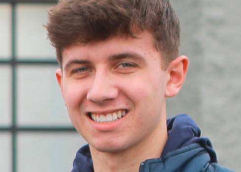 Featured student Caden Coy