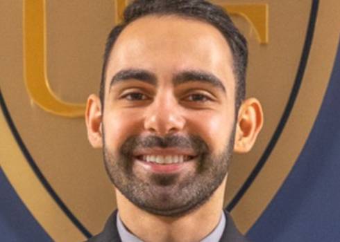 Featured student Christian Karium