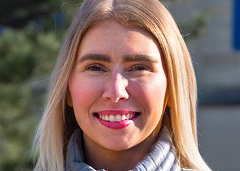 Featured student Cora Tucker