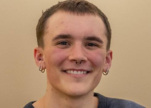 Featured student Grayson Gallaher