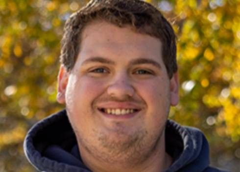 Featured student Matthew Johnson