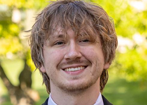 Featured student Thomas McGilvery